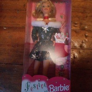 Festive seasons barbie doll